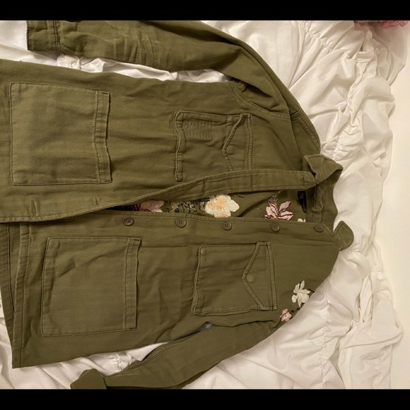 Embroidered Army Jacket Topshop - Picture 9 of 9